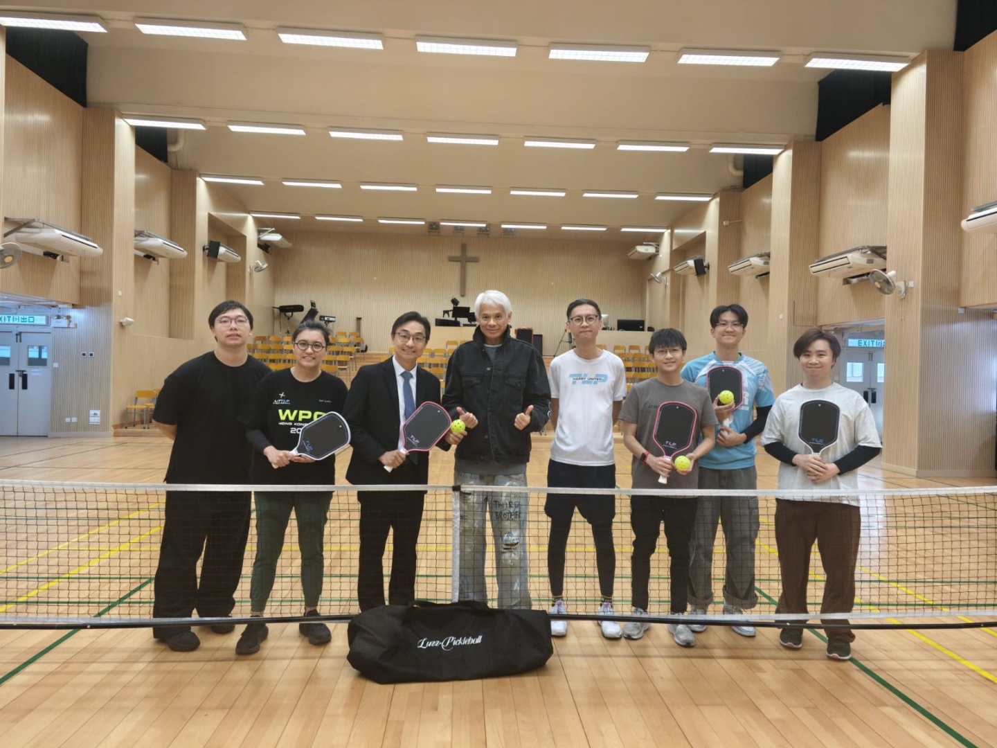 Picklemind clinic in a Hong Kong school